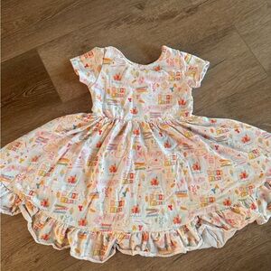 Girlhood by Little Stocking Co Happy Place Dress Size 7 (Fits Like 6)